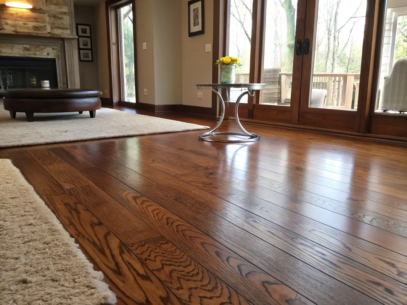 Hardwood Floors - Mirror Shine